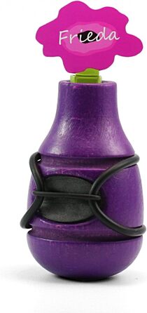 Сучасна велосипедна ваза Frieda Handlebar Vase / Ваза для керма велосипеда з дерева Purple