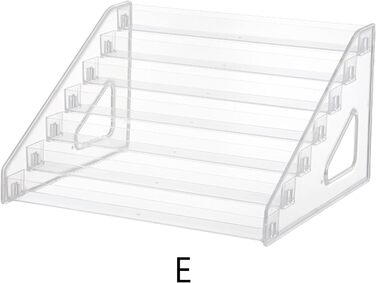 Прозора полиця для косметики, багатофункціональна, інструмент для манікюру, зберігання, органайзер, 3/4/5/6/7 ярусів 7-шаровий