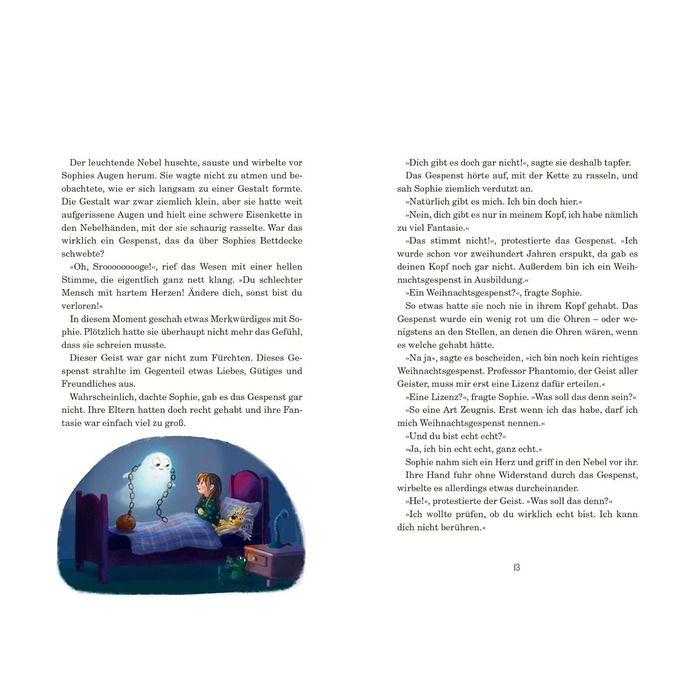 Книга-адвент-календар Різдвяний привид Тобіас Гольдфарб, 24 розділи