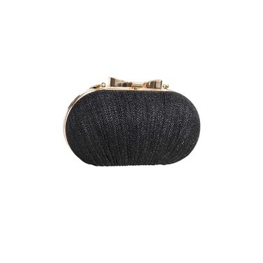 Чорна вечірня сумочка-клатч з блискітками та паєтками, елегантна сумочка на ланцюжку для весілля та особливих подій