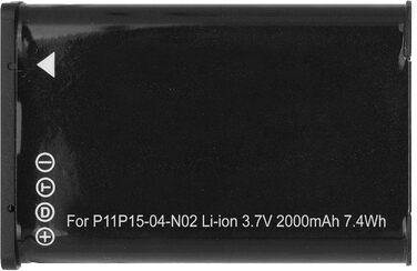 Запасний акумулятор типу 010-11654-03, сумісний з Garmin VIRB, VIRB Elite/Monterra/Montana 600, 650. Див. список 1 акумулятор