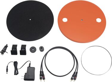 Високоякісний програвач з Bluetooth і aptXTM HD - чорний і помаранчевий Чорний Помаранчевий