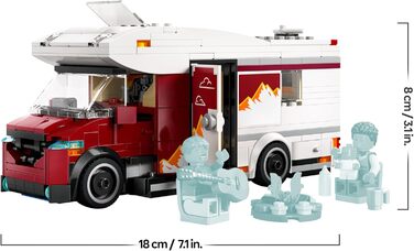Конструктор LEGO City 60454, Дім на колесах для пригод, 385 деталей