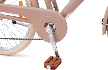 Алюмінієвий міський велосипед BIKESTAR 26, 28 дюймів 16, рама 18 дюймів, 7 швидкостей Shimano, жіночий голландський велосипед, ретро-велосипед з V-подібними гальмами, багажником, ліхтарями, дзвінком, кошиком, світловідбивачами на спицях Тест на безпеку, ш