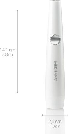 Ручка проти прищів medisana DC 300, світлодіодна терапія, лікування прищів, лікування плям, запалень, плям і вугрів, для всіх типів шкіри