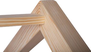 Дитяче ліжко, ліжко-будиночок 70x140 із захистом від падіння, рейкова основа, каркас ліжка з сосни для дітей, хлопчиків та дівчаток - дерев&39яне ліжко, немовля, дитяча кімната, хлопчик, декор (захист від падіння З)