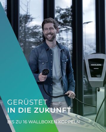 З керуванням навантаженням Для приватного та ділового використання Зарядний кабель 7,5 м Зарядна станція Energy Control 7,5 м