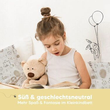 Подушка для малюків з наволочкою - М&39яка дитяча подушка для сну з органічної бавовни - Подушка для малюків, яку можна прати - Дитяча подушка для малюків (KeaSafari)