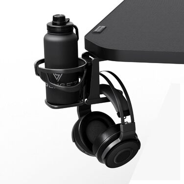 Ігровий стіл Nomad Classic, 120 x 60 см, МДФ / сталь / вуглецеве волокно, чорний