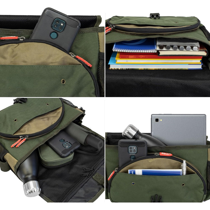 Сумка на плече Roy Fishers Selection-X Сумка-мессенджер Чоловіча сумка для роботи Шкільна сумка для зошитів