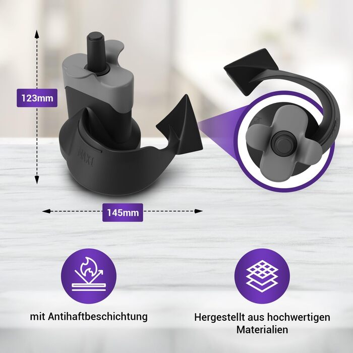 Заміна двостороннього ковша для важеля мішалки Tefal Actifry SS-990596 / Поворотний важіль для фритюрниці AL80, FZ70, FZ71, GH80 Запчастини Tefal Actifry