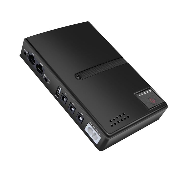 Джерело безперебійного живлення (UPS) 15 В 24 В POE, 5 В 9 В 12 В USB, портативний резервний блок живлення, змінний акумулятор для телефону, камери, роутера (Європейська вилка)