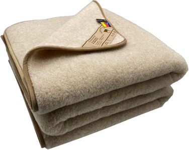 Вовняна ковдра Lama Alpaca 20 вовна альпаки 80 вовна мериноса, ковдра з натуральної вовни (140x200)