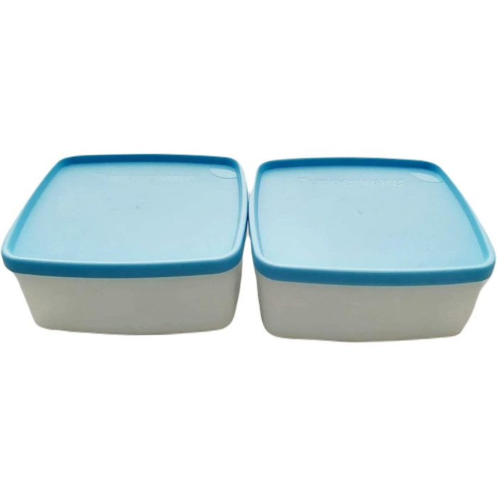 НАБІР (2) Контейнери для заморозки 400 мл білий світло-блакитний синій Контейнери для заморозки Контейнери Polar Star