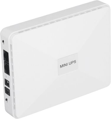 Джерело безперебійного живлення DOACT, 2A 18Wh Mini UPS 100-240V 8800mAh для маршрутизатора (розетка ЄС), DOACT5vmyandzrp-12 EU Plug EU Plug EU