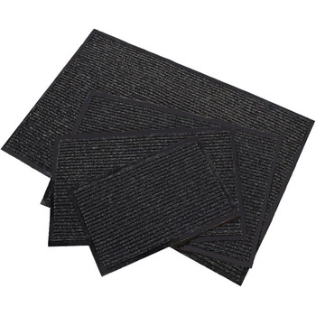 Килимок Spetebo для вловлювання бруду, чорний - 80 см x 180 см - килимок для дверей, килимок для дверей, килимок для вулиці, 80 x 180 см, чорний