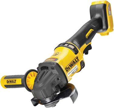 Кутова шліфувальна машина Dewalt DCG418N-XJ 54 В XR FLEXVOLT потужністю 125 мм - порожній блок, жовта