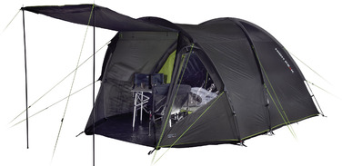 Намет пʼятимісний High Peak Samos 5 Dark Grey/Green (11517)