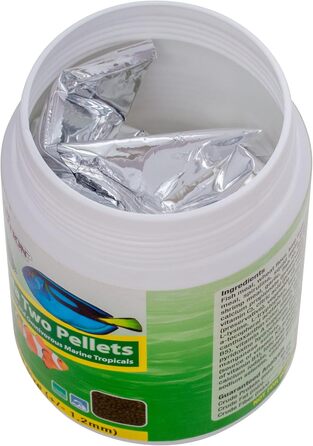 Пелети Ocean Nutrition Formula Two Marine Pellets Soft Moisture з низьким вмістом білка, маленькі, 200 г