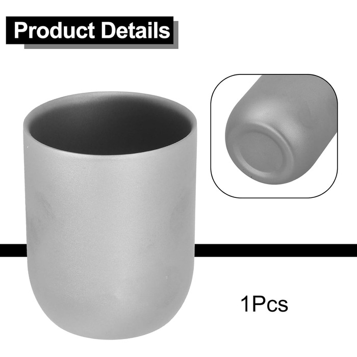 Для використання на відкритому повітрі, титанові чашки для пиття, двостінні, титанові чашки, для кемпінгу, двошарова ізоляція, стійкі до корозії