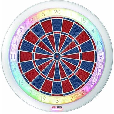 Дошка для розваг GranBoard 132, турнірні розміри, чорний, білий, червоний, зелений