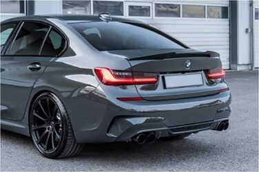 Задній спойлер MpTuned G20 M4 Gloss Black Look для тюнінгу 4-дверного седана BMW 3 серії 20192023 318i 320i 330i 340i m340i 318d 320d 330d 340d m340d Highkick Spoiler Wing Lip ABS пластик