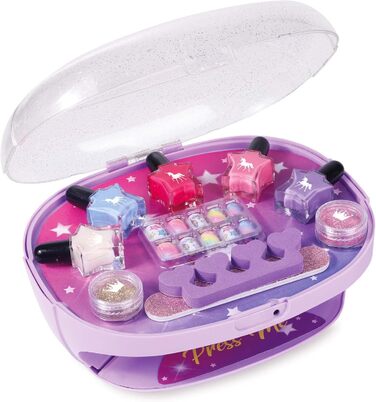 Студія нігтів Tacobear для дівчаток 6-10 років - сушарка для нігтів, лак для нігтів, що знімається, наклейки для нігтів, набір для дизайну нігтів, манікюр - подарунок на день народження