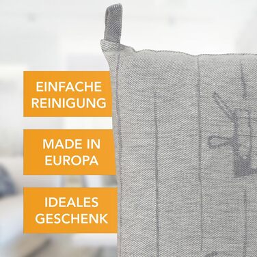 Термостійка подушка для сауни Zebra, яку можна прати - підголівник для сауни з льону та бавовни - зручна подушка для шиї 43x26 см для гамака Wellness, пляжу, пікніка (натуральний/білий)