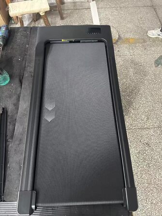 Ходовий килимок Superun з нахилом, макс. 159 кг/136 кг, бігова доріжка 2,5 к.с. для домашнього використання зі світлодіодним освітленням, тихий стіл для бігової доріжки з додатком та багатокористувацькою біговою доріжкою, 90 см, з нахилом 6, чорний