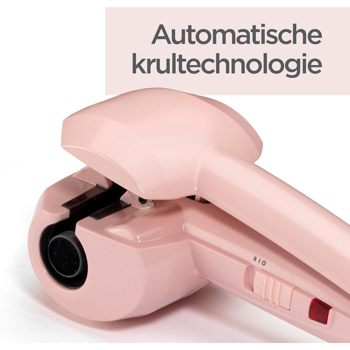 Виготовлена з пластику, автоматична плойка з 2-ма температурними режимами, рожева, 10,1 х 3,3 см, 2664PRE