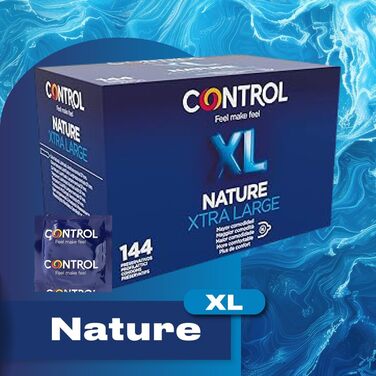 Презервативи CONTROL Nature XTRA LARGE, еластичні, XL, 144 шт