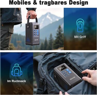 Зовнішній акумулятор Powerstation PD100W, акумулятор SBAOH 296 Втгод для кількох пристроїв, сонячний генератор для кемпінгу, активного відпочинку, подорожей, надзвичайних ситуацій (адаптер живлення не входить до комплекту)