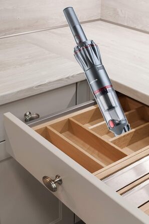 Ручний пилосос, ПП, нержавіюча сталь, антрацит, 28178