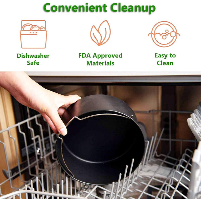 Дюймова універсальна фритюрниця Аксесуари для всіх стандартних фритюрниць XXL 4.2-6.8 літрів - 1ук аксесуарів для фритюрниці, 8-