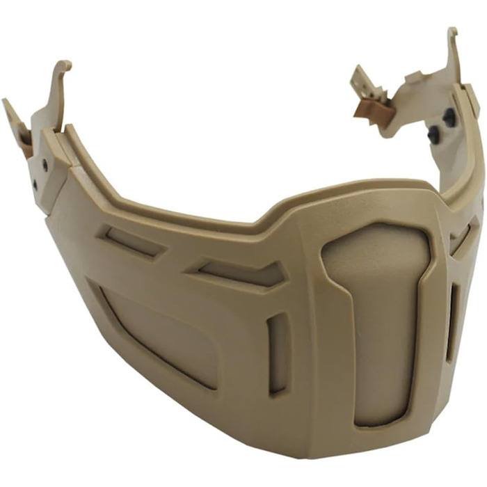 Швидкий тактичний шолом із напівмаскою легкий знімний захист обличчя для ігор CS, страйкболу, пейнтболу, полювання та активного відпочинку FG