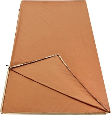 Спальний мішок KingCamp Blanket, Лісовий, Зимовий, XL, Довгий, Широкий, Бавовна -22C, Капучино - 500 г/м