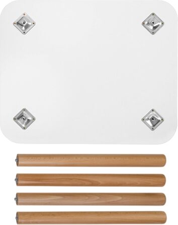 Дитячий стіл, дерев&39яний стіл для дитячої кімнати 50 x 60 x 47 см, подарунок для дітей віком 2, 3, 4, 5, 6, 7 років, меблі для самостійного складання - стіл для дітей