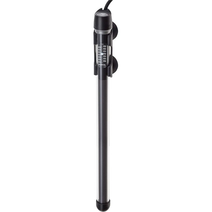 Скляний обігрівач AQUAEL 121221 PLATINIUM HEATER 300 Вт, 300 г, чорний