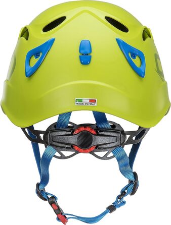 Шолом Climbing Technology Galaxy для дорослих, унісекс, регульований, 50-61 см, зелений/синій