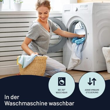 Одноразова ковдра з підігрівом, 150x80 см, низьке енергоспоживання, запатентована технологія, швидкий нагрів, індивідуальна температура, 100 бавовна, Зроблено в Італії, 6-ступінчасте регулювання температури 150 x 80 см