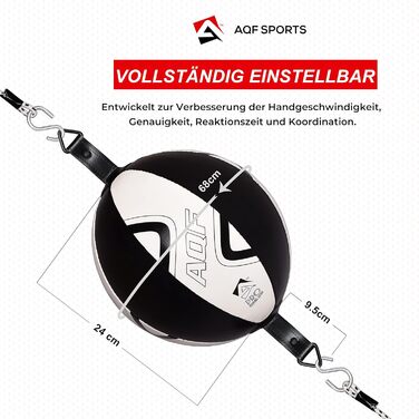 Боксерський двосторонній м'яч Rex Шкіряний м'яч для пробивання м'яча Набір м'ячів для пробивання м'яча MMA Набір м'ячів для тренув