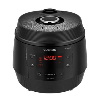 Мультиварка CUCKOO CMC-QAB549S Premium ICOOK Q5 8-в-1, 10 попередньо встановлених режимів, чорна