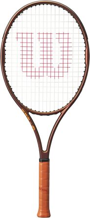 Тенісна ракетка Wilson Pro Staff 26 V14 — 26 дюймів, коричнева, зі струнами
