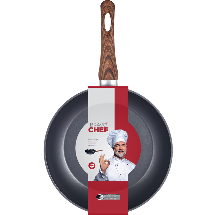 Сковорідка Bravo Chef класична 22 см (6815597)