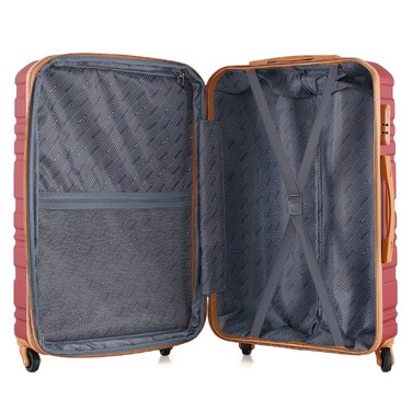 Валіза Semi Line 24' (M) Cherry (T5716-2)