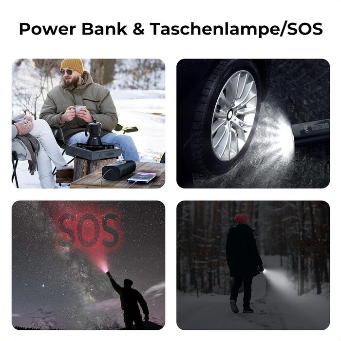 Електричний повітряний насос YOUNGDO, велосипедний компресор, 170x69x50 мм, 10.3 бар / 150 PSI, пластик/метал, чорний