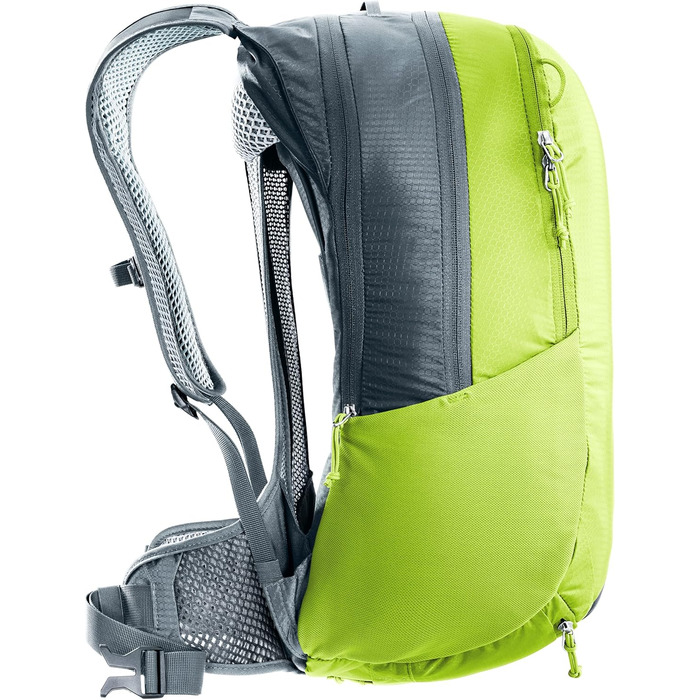 Велосипедний рюкзак Deuter Race Air 14+3, mineral-grove, 17 л, з системою Aircomfort