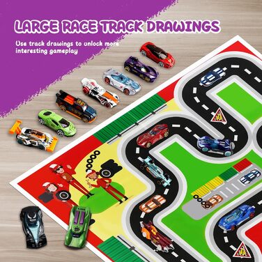 Адвент-календар Goffii Car Toy, 16 машинок