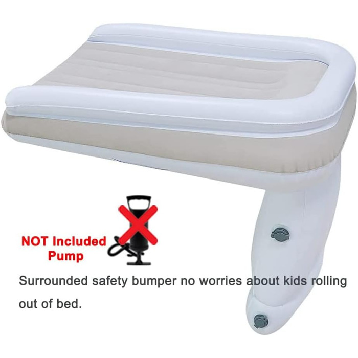 Надувне ліжко-літак для малюків Дитяче ліжко-літак для подорожей Надувне ліжко для малюків Ліжко-літак для немовлят Підходить для більшості літаків економ-класу