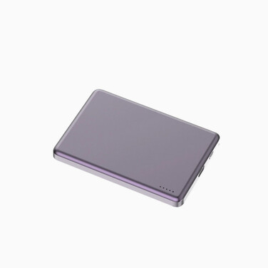 Power Bank Aspor A381 Magnetic Wireless 5000mAh (Type-C/20W)- фіолетовий (900155)
